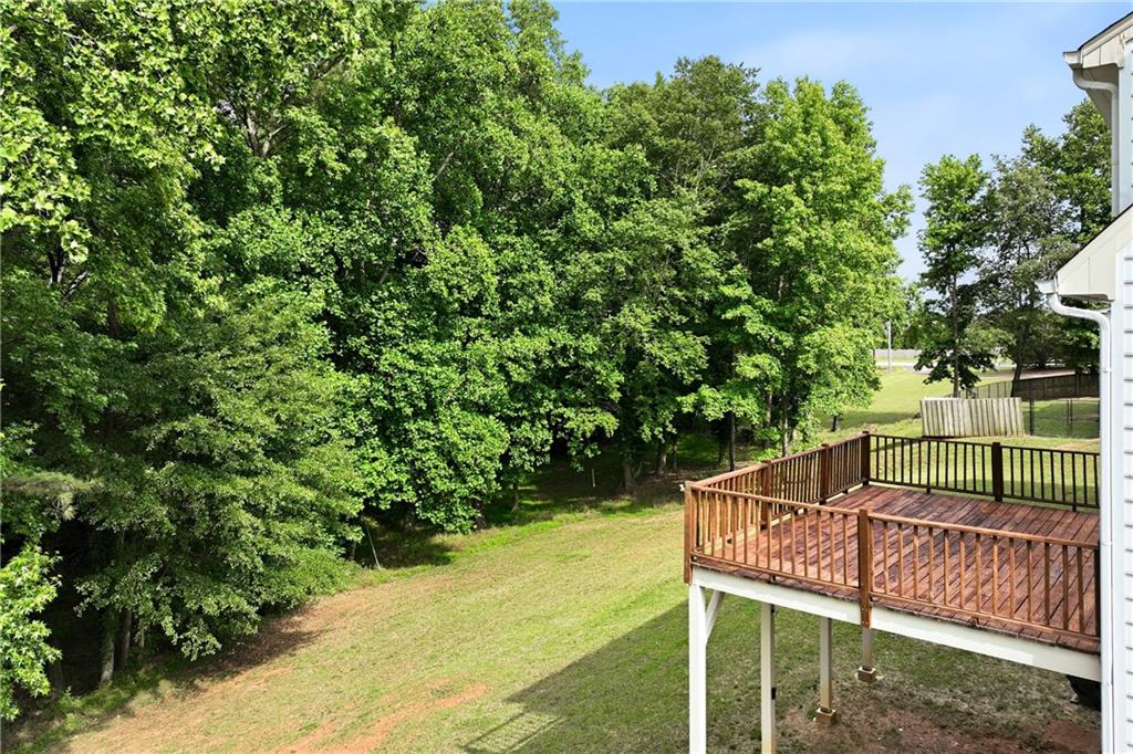 3608 Maple Forge Lane Gainesville, GA 30504 - Photo 43 of 45 a view of backyard and house