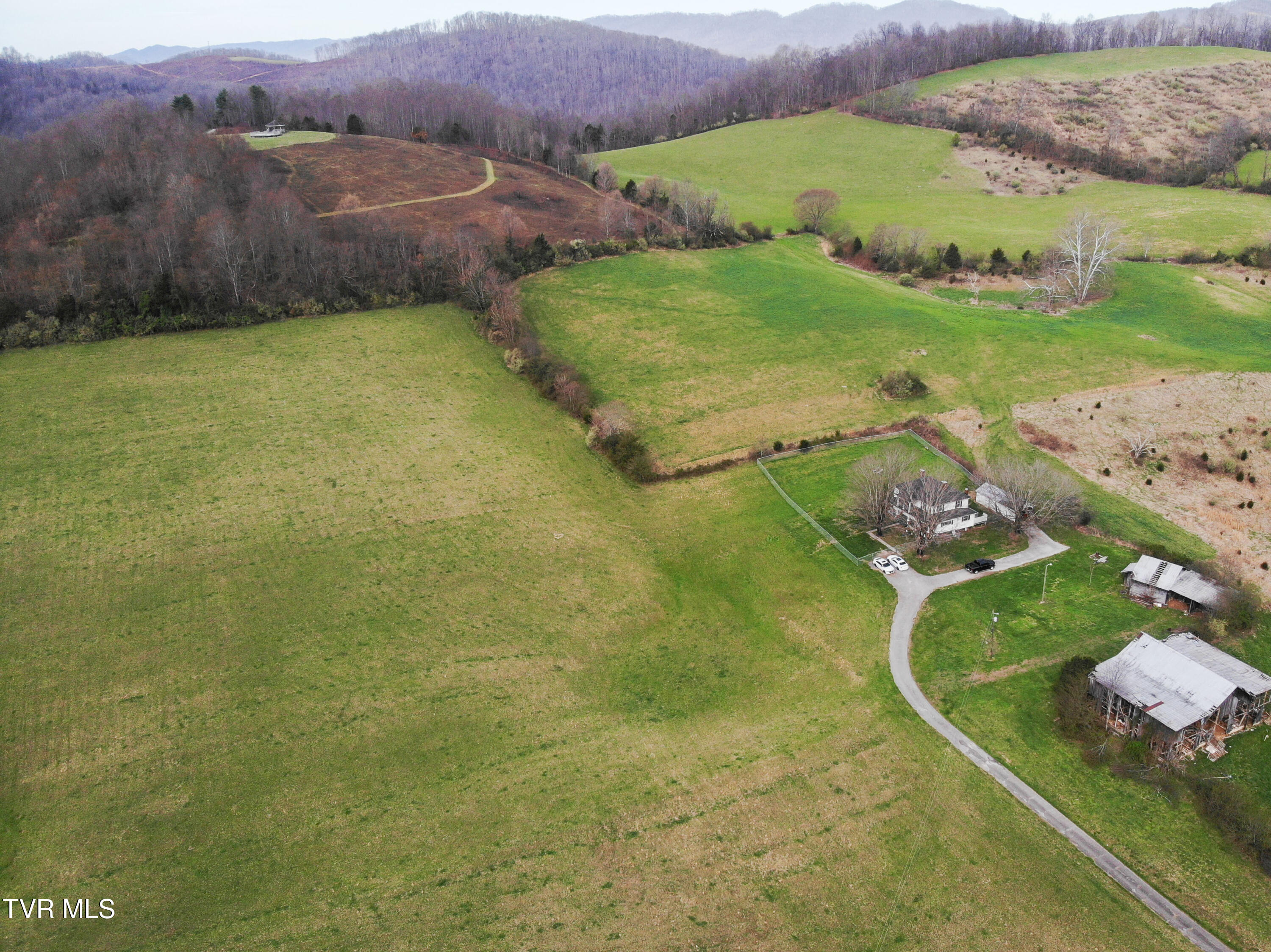 1421 Bishoptown Road Duffield, VA 24244 - Photo 62 of 73 Bishoptown drone-4