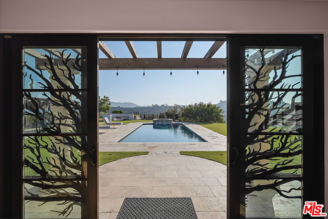 1650 Luse Tank Road Topanga, CA 90290 - Photo 19 of 50 a view of swimming pool from a balcony