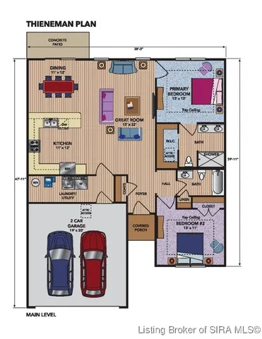 $231,900 | 8108 Timber Lane Northeast, Unit 410, New Salisbury, IN 47161
