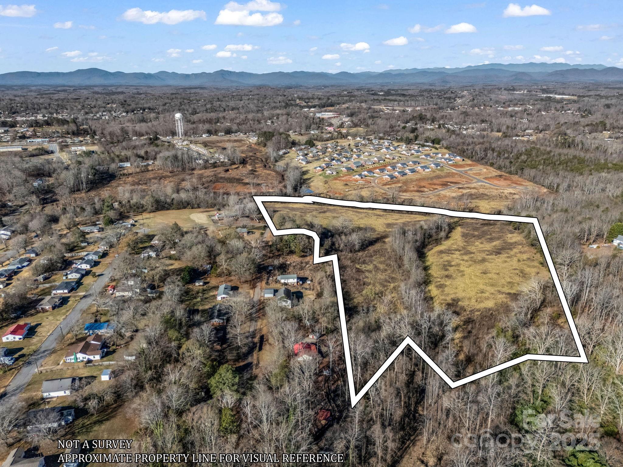 0 West Street Spindale, NC 28160 - Photo 2 of 7 an aerial view of a residential houses with outdoor space