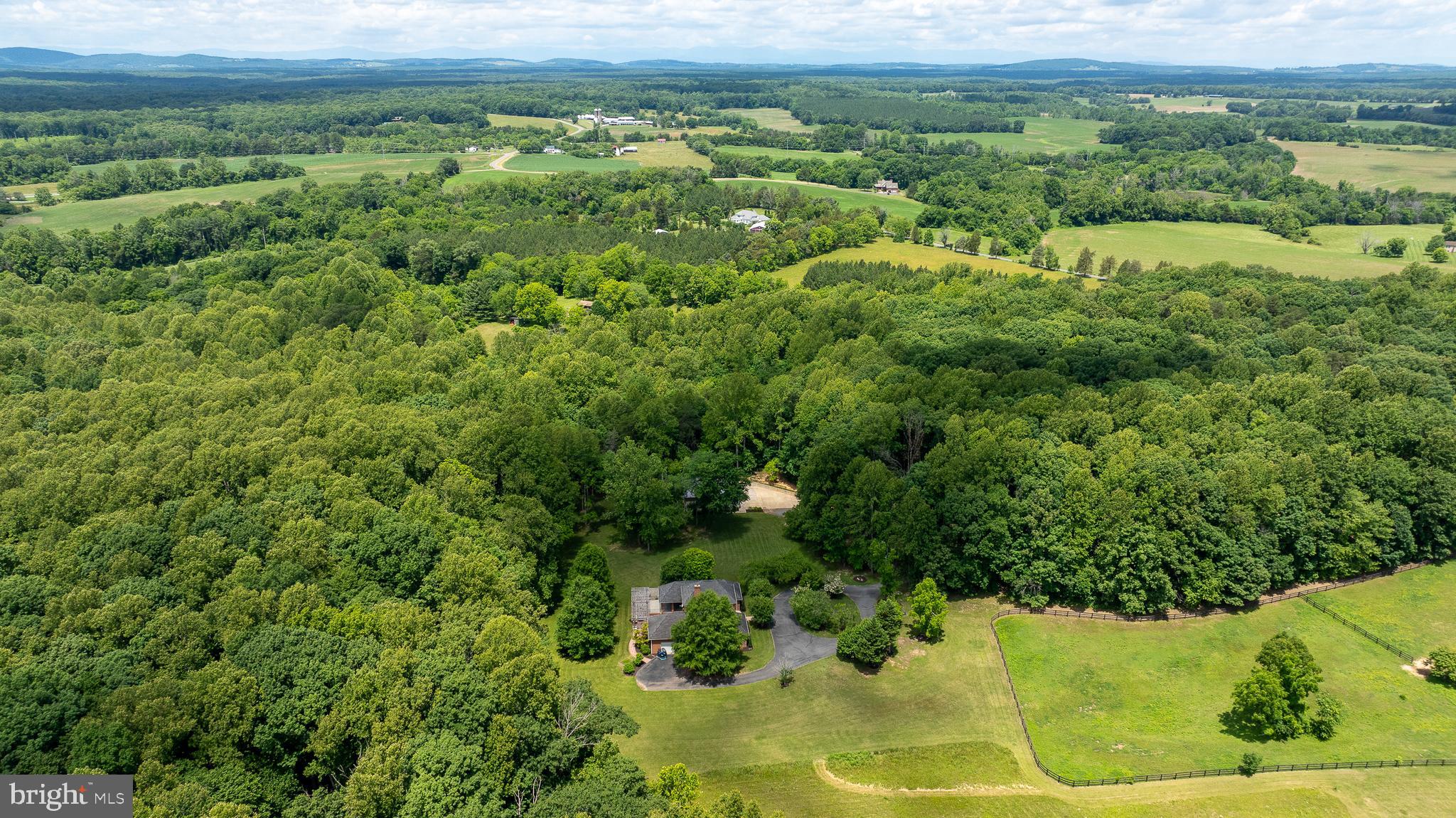22282 Monrovia Road Orange, VA 22960 - Photo 60 of 60 Overhead looking towards the Blue ridge mountains