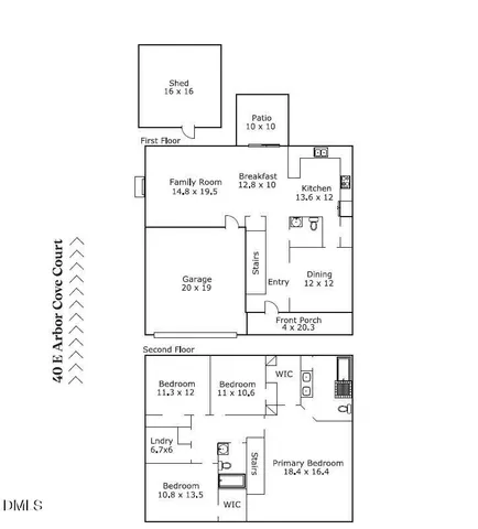 $385,000 | 40 East Arbor Cove Court, Zebulon, NC 27597