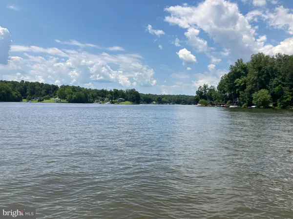 a view of lake and mountain