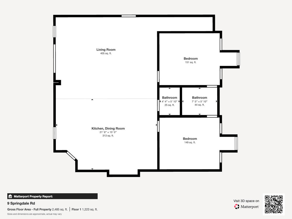 9 Springdale Road Graniteville, SC 29829 - Photo 28 of 29 Floor Plan 1!