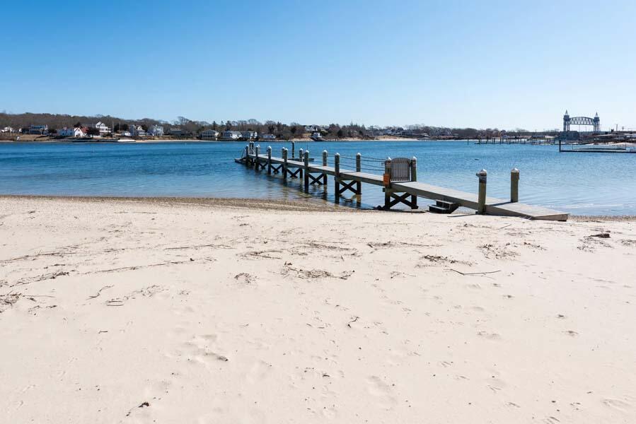 16 Jefferson Shs Road Buzzards Bay, MA 02532 - Photo 26 of 28 a view of a terrace with a beach