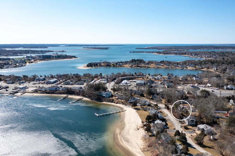 16 Jefferson Shs Road Buzzards Bay, MA 02532 - Photo 27 of 28 an aerial view of a house with a yard