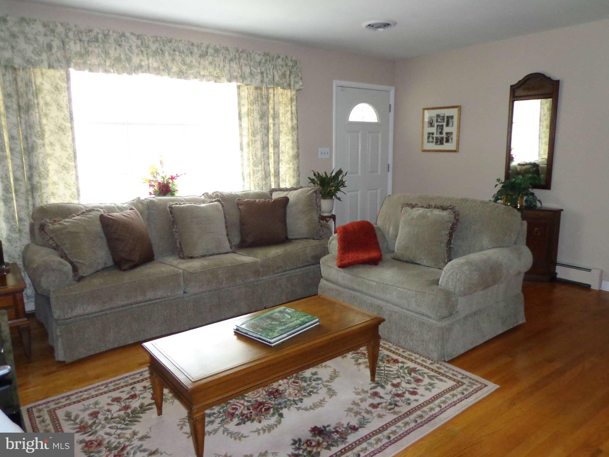 2831 Pleasantville Road Fallston, MD 21047 - Photo 8 of 24 Spacious LR with bow window and hardwood floors
