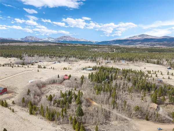 a view of a lake with a mountain