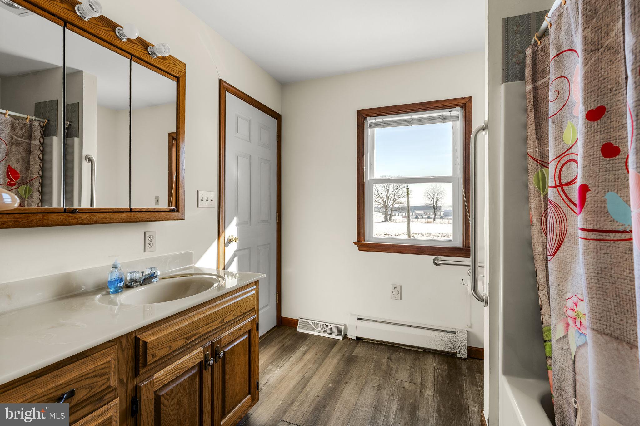 85 Wissler Road Lititz, PA 17543 - Photo 37 of 58 a bathroom with a sink a mirror and a shower