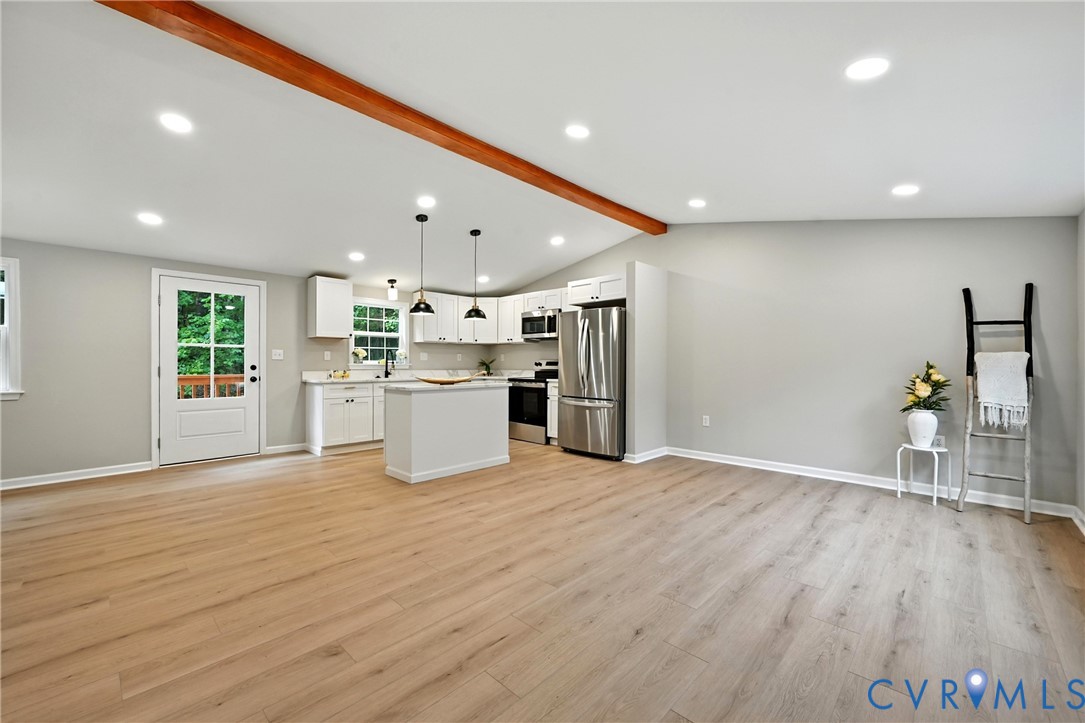 24611 Williamson Road Dinwiddie, VA 23841 - Photo 5 of 34 Kitchen with recessed lighting, a kitchen island,
