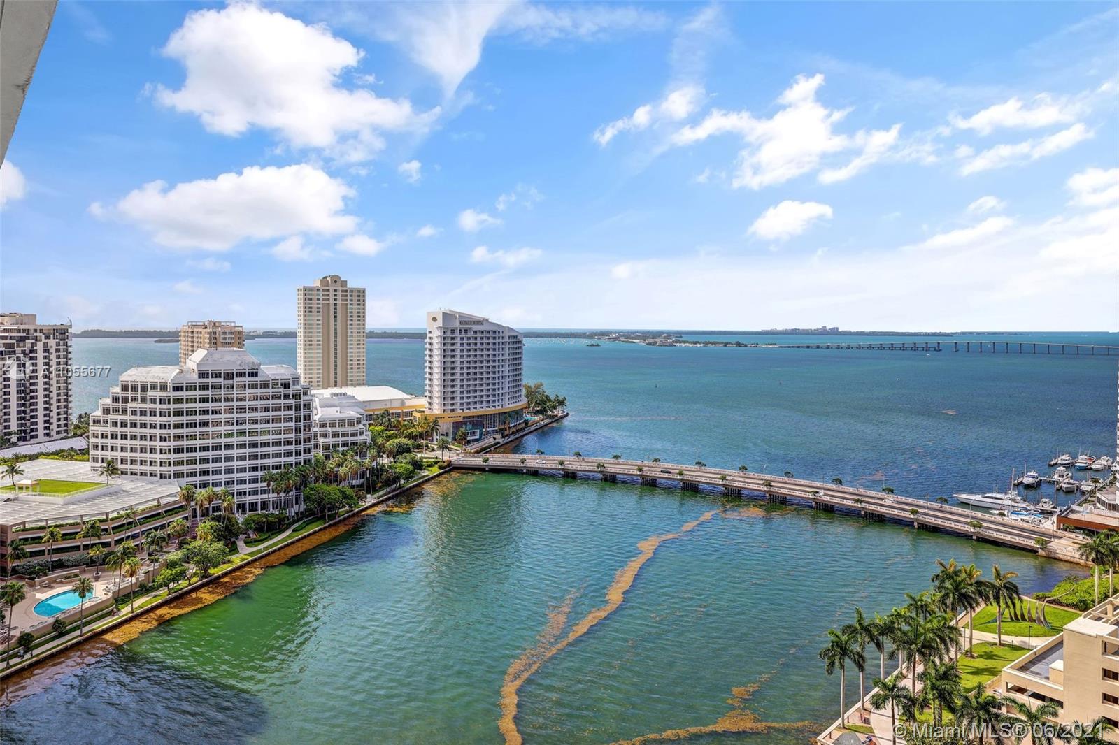 495 Brickell Avenue, Unit 2103 Miami, FL 33131 - Photo 1 of 43 a view of a city skyline from a terrace