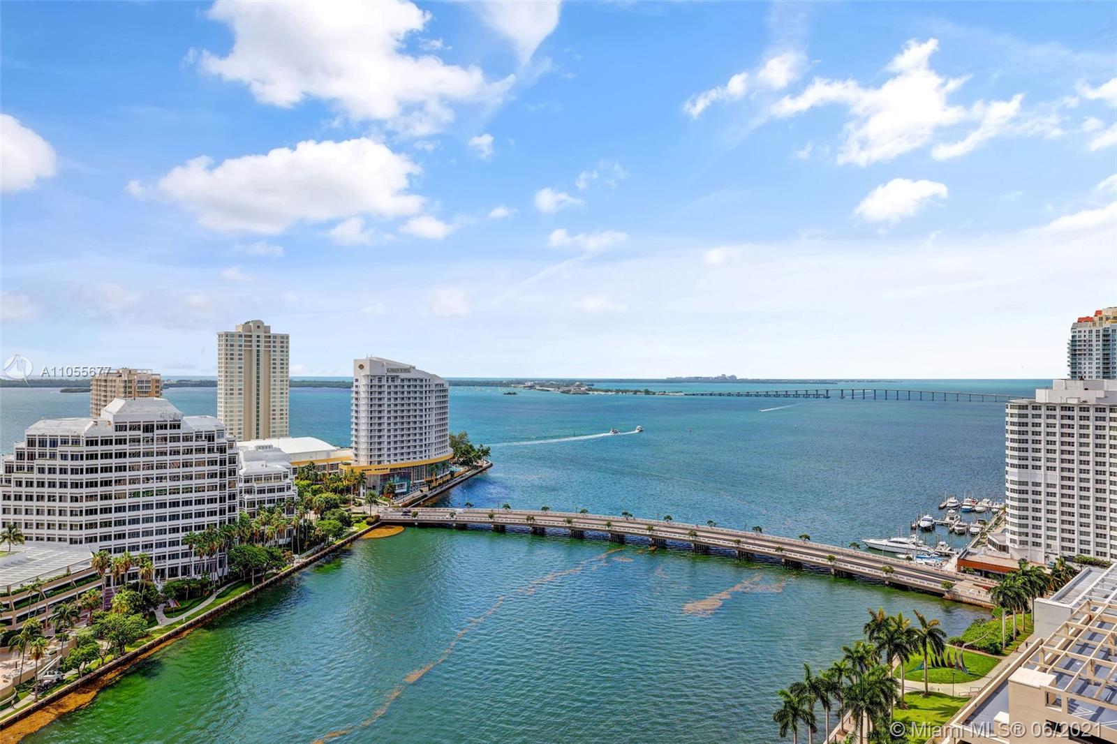 495 Brickell Avenue, Unit 2103 Miami, FL 33131 - Photo 30 of 43 a view of a city with ocean
