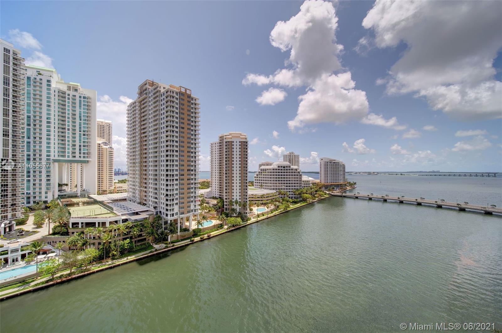 495 Brickell Avenue, Unit 2103 Miami, FL 33131 - Photo 40 of 43 a view of a city with tall buildings