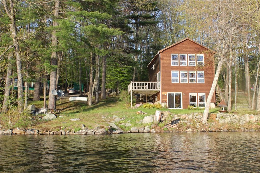 View of home the water.