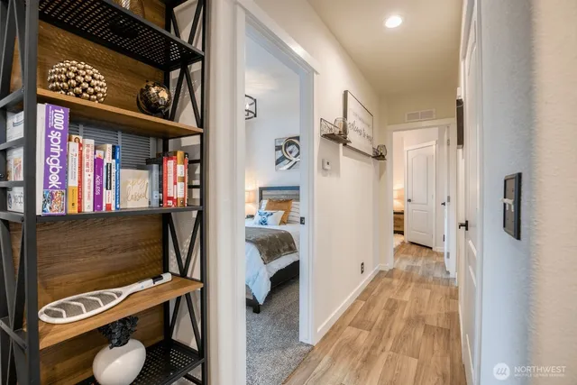 a view of walk in closet