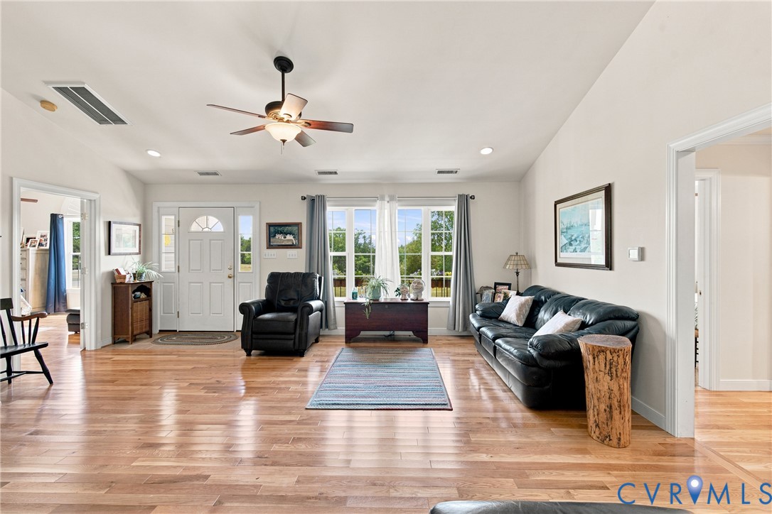197 Goshen Road Cumberland, VA 23040 - Photo 64 of 70 Spacious living area featuring wood-finish floorin
