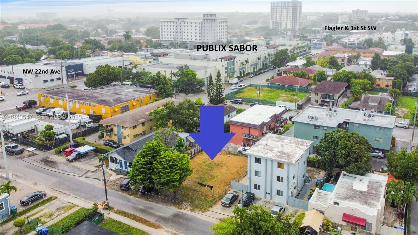 2131 Southwest 4th Street Miami, FL 33135 - Photo 11 of 12 an aerial view of residential houses and outdoor space