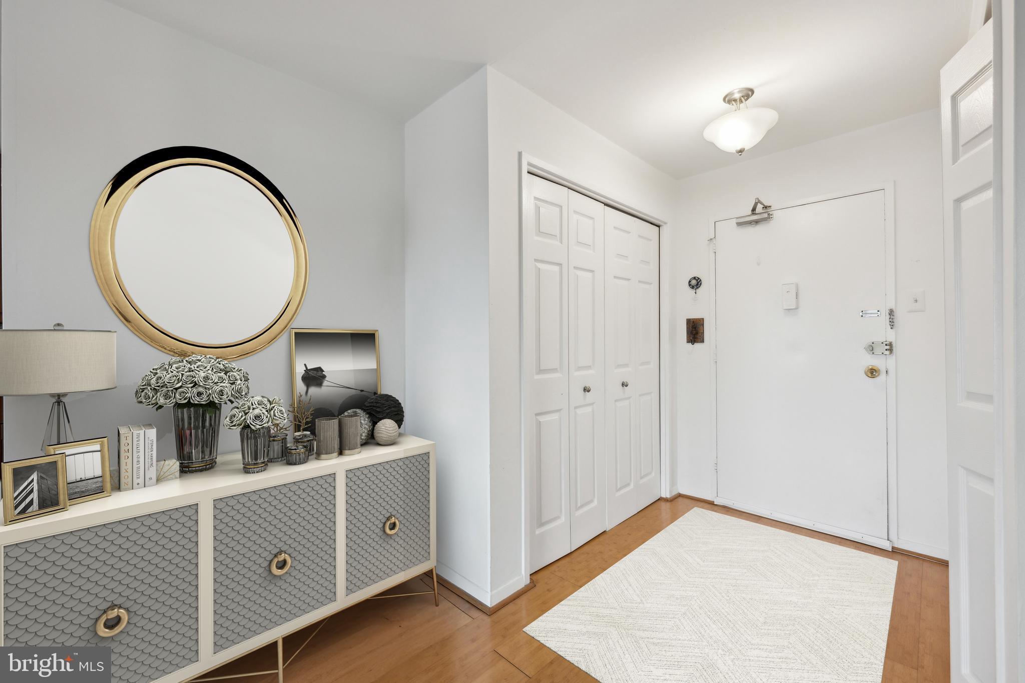 1900 Lyttonsville Road, Unit 1017 Silver Spring, MD 20910 - Photo 8 of 17 Entry- Virtually Staged