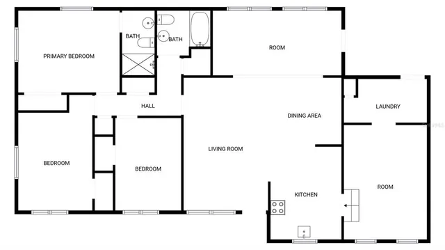 a picture of a bathroom with a shower