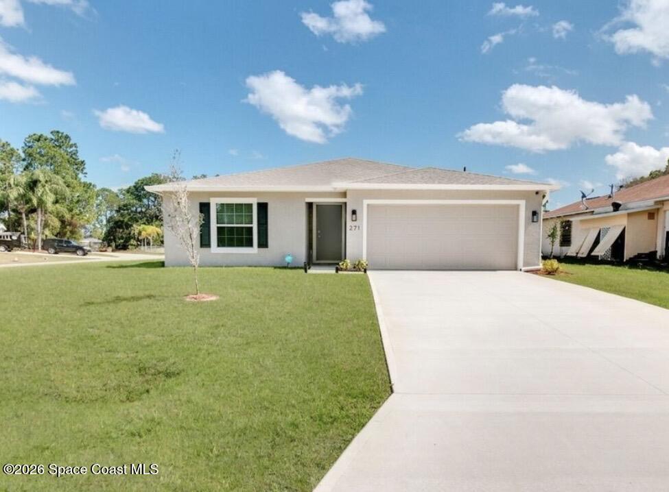271 Wendover Road Southwest Palm Bay, FL 32908 - Photo 1 of 15 Front of Home