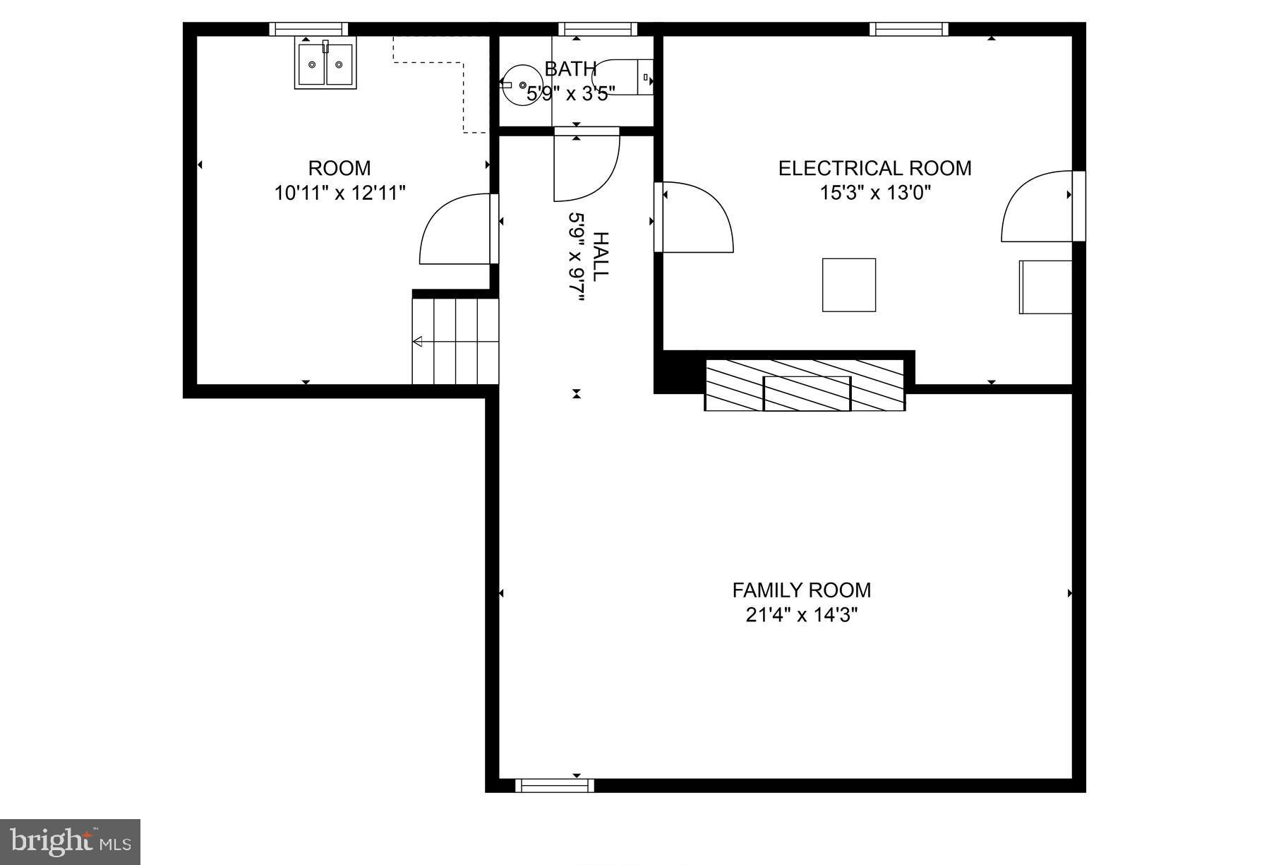 1908 Amherst Road Hyattsville, MD 20783 - Photo 30 of 31 Lower level floor plan
