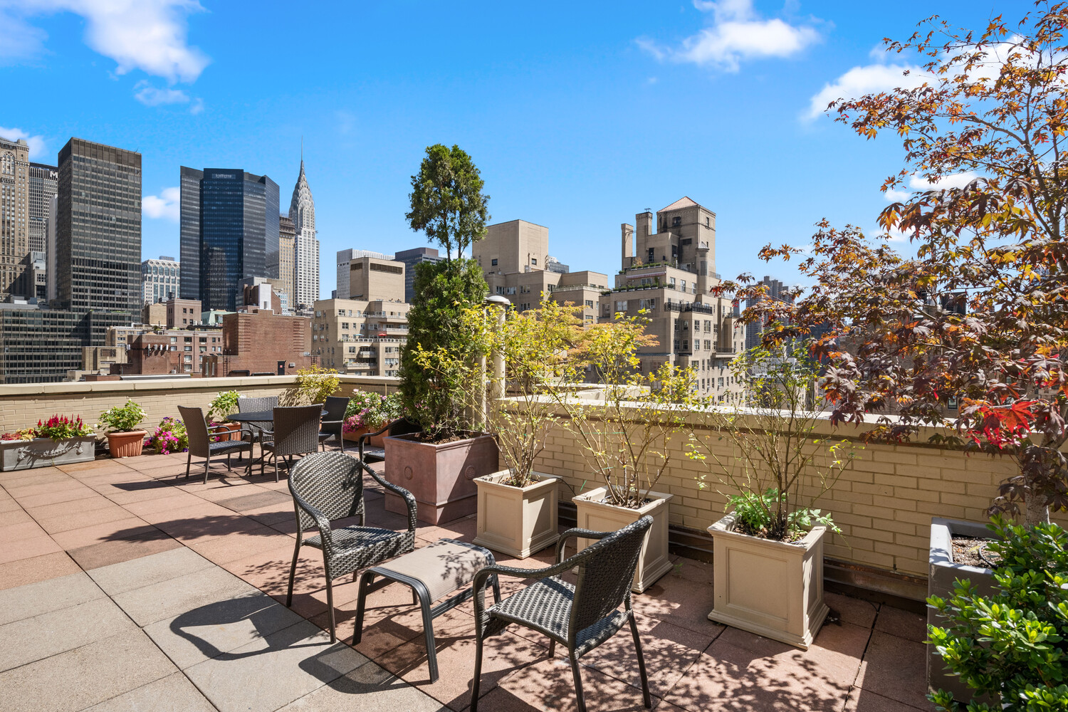 20 East 35th Street, Unit 2E Manhattan, NY 10035 - Photo 7 of 10 a view of a terrace with furniture