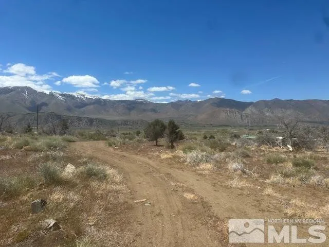 a view of a lake with a mountain