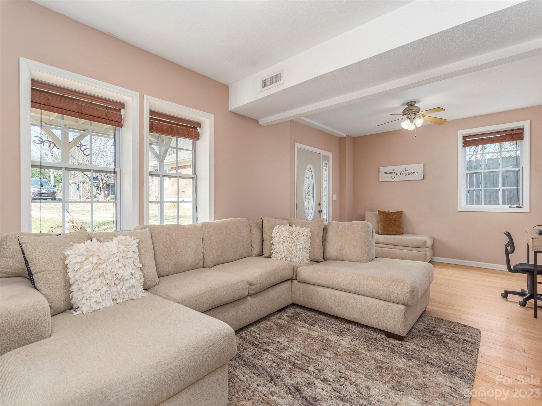 40 Laurel Loop Asheville, NC 28806 - Photo 5 of 26 a living room with furniture and a large window