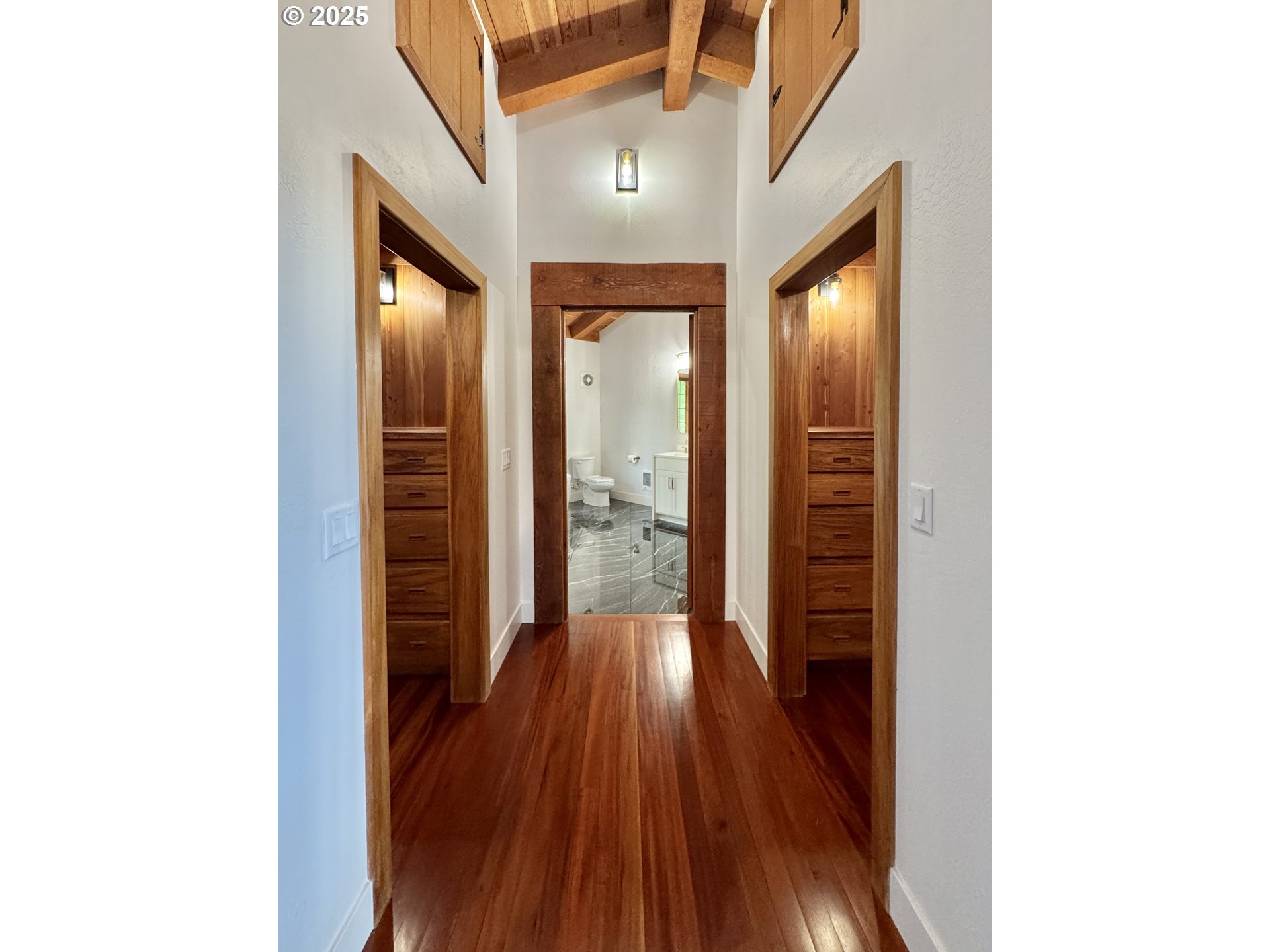 11890 Dupee Valley Road, Unit 1 Sheridan, OR 97378 - Photo 17 of 48 a view of a hallway with wooden floor
