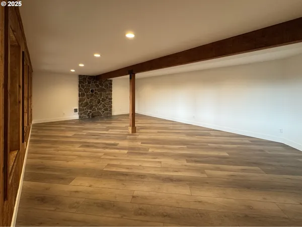 a view of bathroom with a toilet sink and a mirror