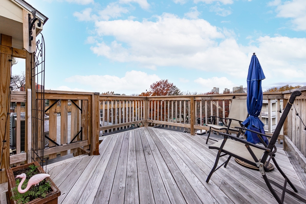 55 Kelly Road, Unit 3 Cambridge, MA 02139 - Photo 10 of 10 a view of deck with patio