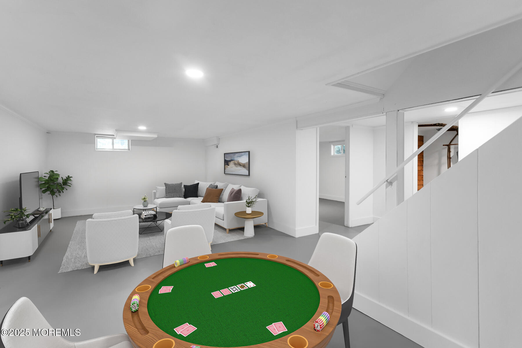 147 Montrose Road Colts Neck, NJ 07722 - Photo 28 of 61 staged basement