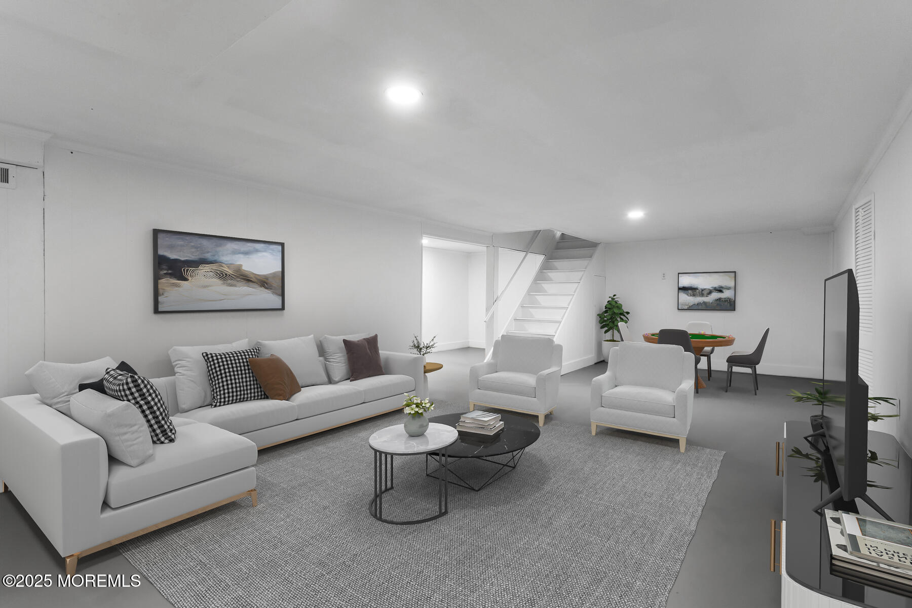 147 Montrose Road Colts Neck, NJ 07722 - Photo 29 of 61 staged basement