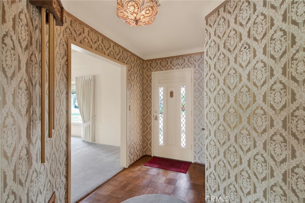 3985 Rice Road Riverside, CA 92506 - Photo 7 of 45 Foyer with original light and doorbell