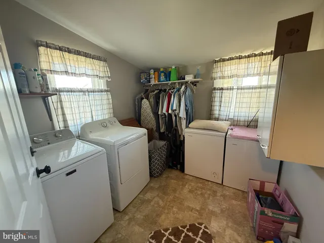 a room with storage and utility