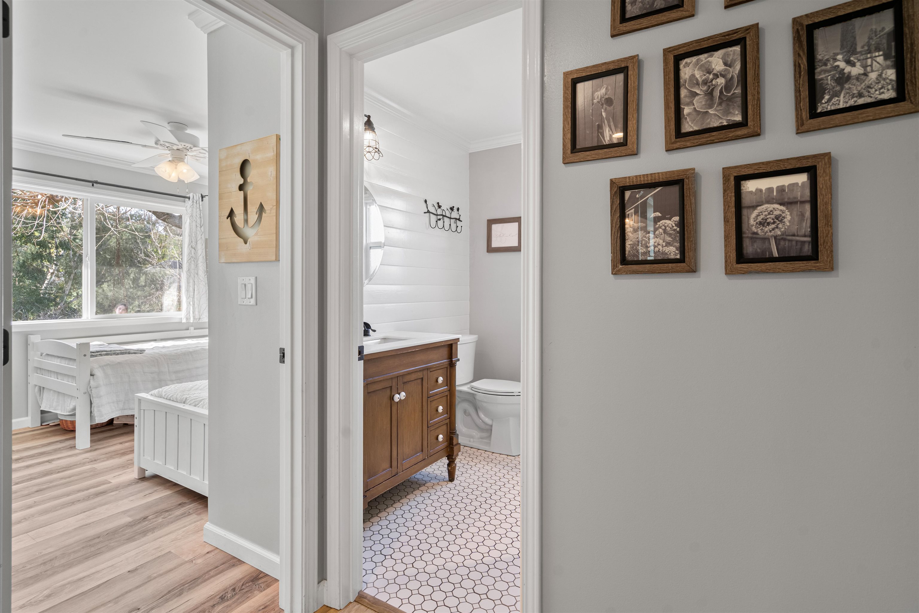 3281 Dunn Road Valley Springs, CA 95252 - Photo 25 of 59 Hall featuring ornamental molding and light wood-style flooring
