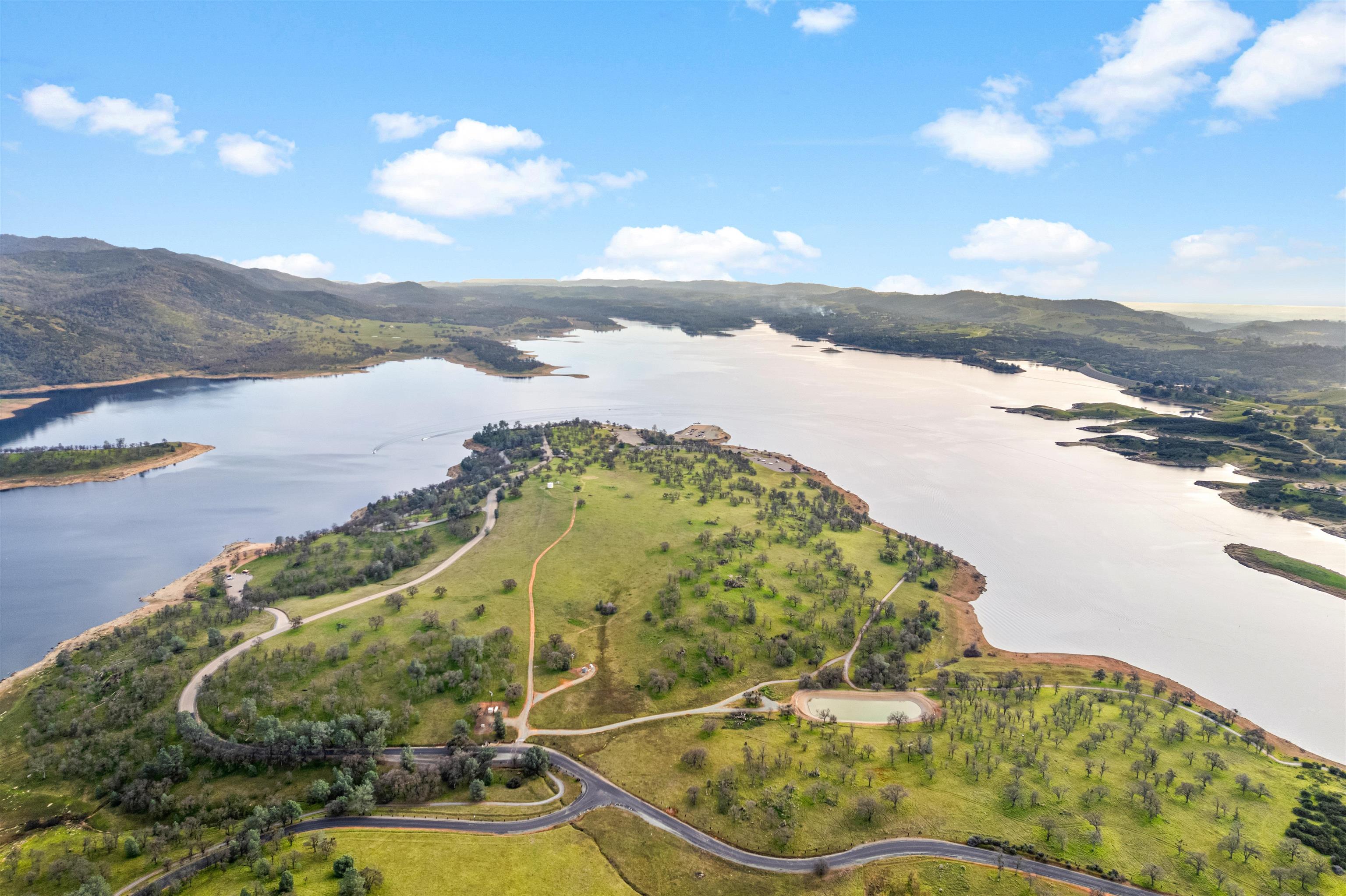 3281 Dunn Road Valley Springs, CA 95252 - Photo 59 of 59 Aerial view of a water and mountain view