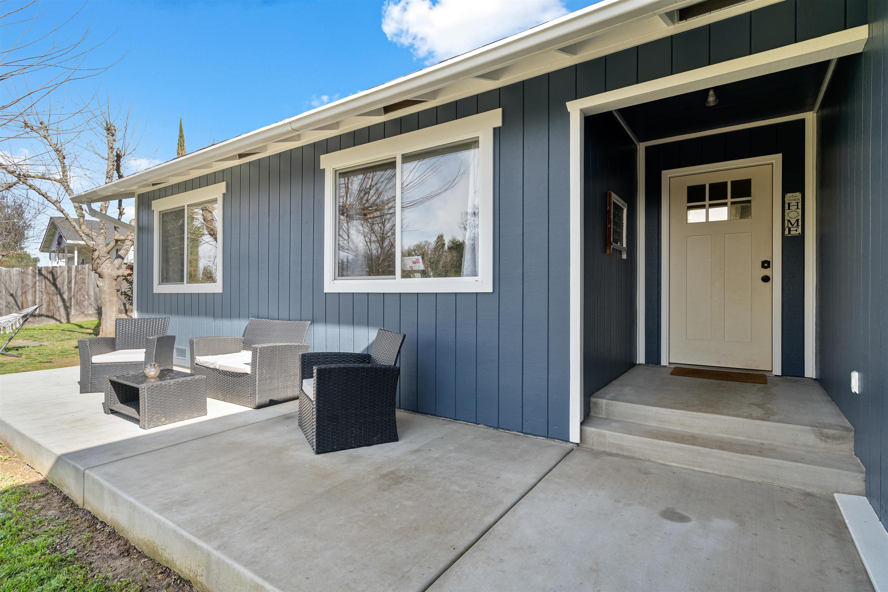 3281 Dunn Road Valley Springs, CA 95252 - Photo 7 of 59 Doorway to property featuring an outdoor hangout area