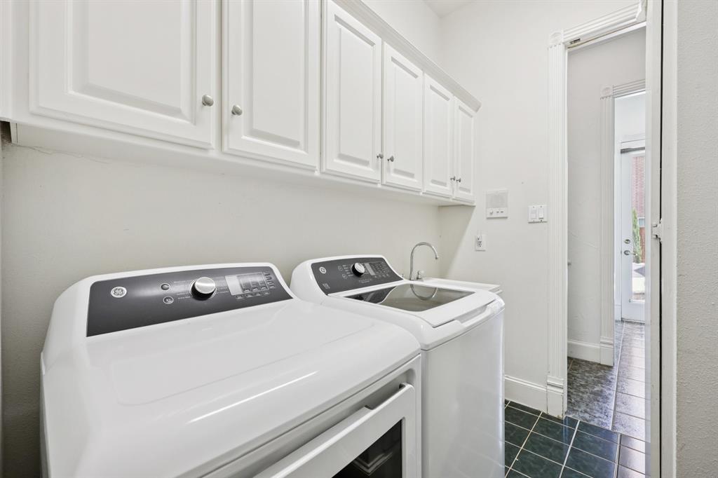 6065 Dilbeck Lane Dallas, TX 75240 - Photo 22 of 40 a utility room with dryer and washer