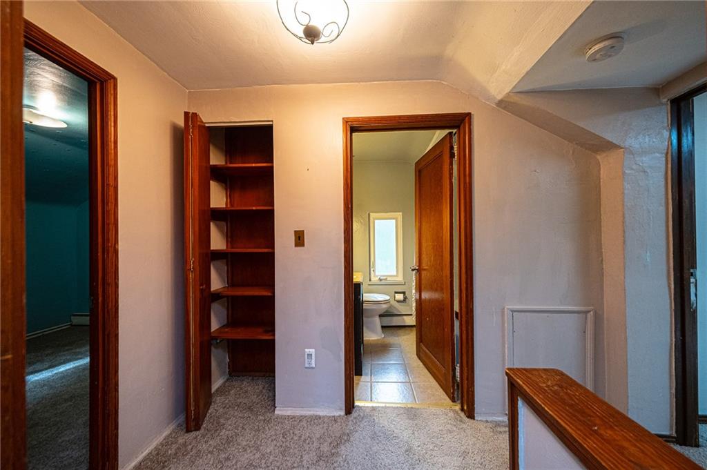 808 Jefferson Road Pittsburgh, PA 15235 - Photo 14 of 25 View of the hallway at the top of the steps