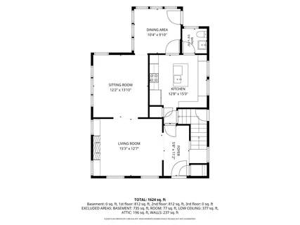 a picture of a floor plan