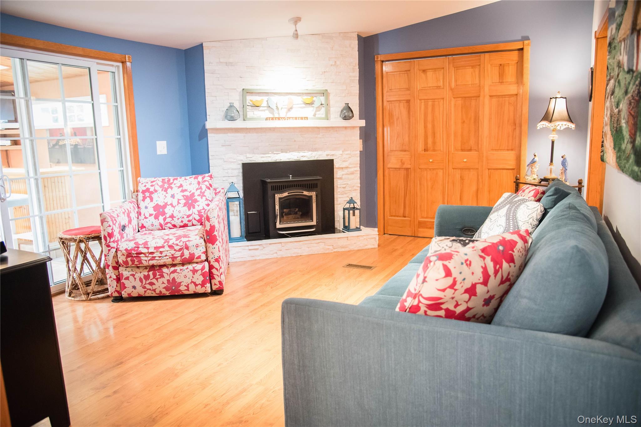 502 Myers Road Neversink, NY 12765 - Photo 23 of 38 a living room with furniture and a fireplace