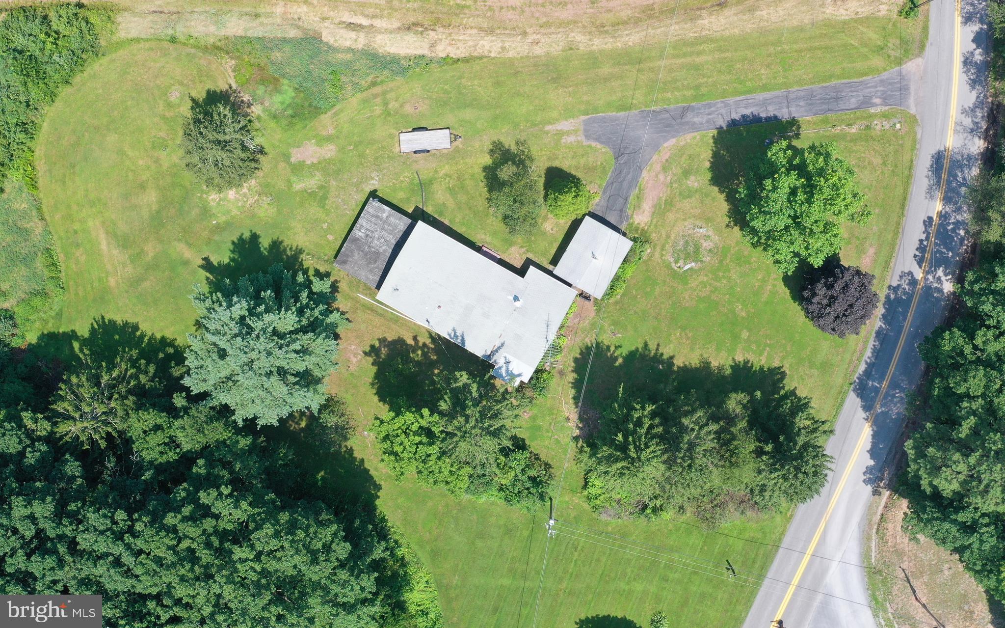 500 Dunmore Ridge Road Augusta, WV 26704 - Photo 4 of 43 Aerial view of lot