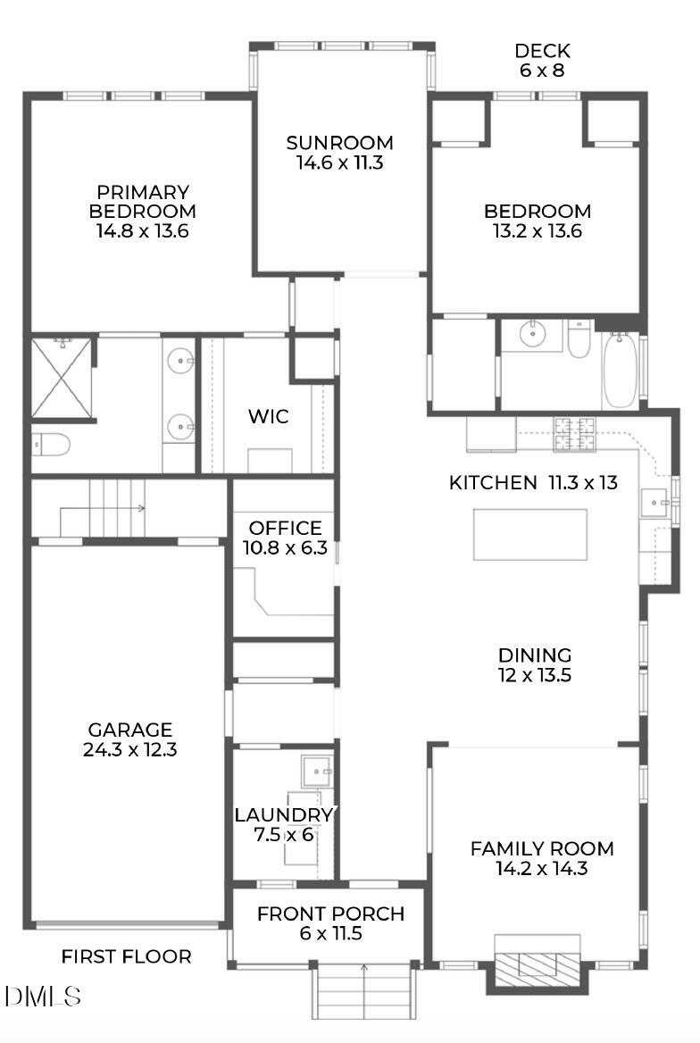 5508 Rutherford Cl Pittsboro, NC 27312 - Photo 41 of 56 Main Floor