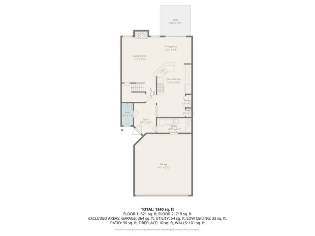 a picture of a floor plan