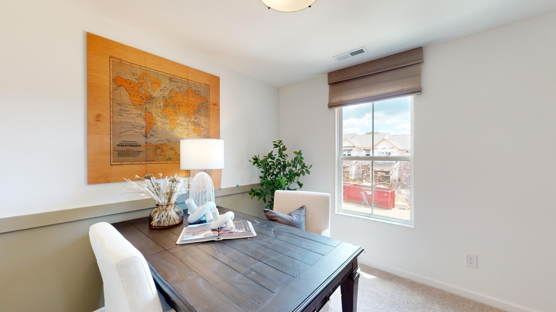 7110 Mapleside Lane Fairview, TN 37062 - Photo 33 of 49 a view of a dining room with furniture window and wooden floor