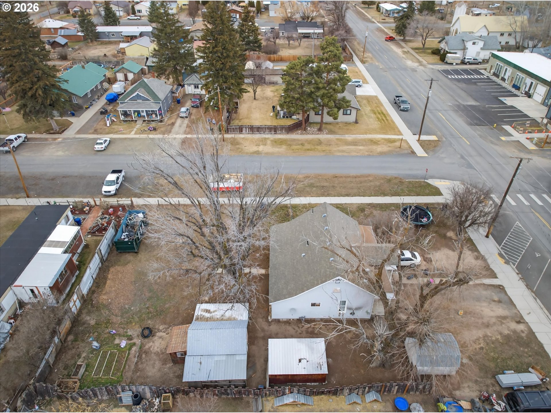 295 E Street North Powder, OR 97867 - Photo 8 of 12 an aerial view of residential houses with outdoor space