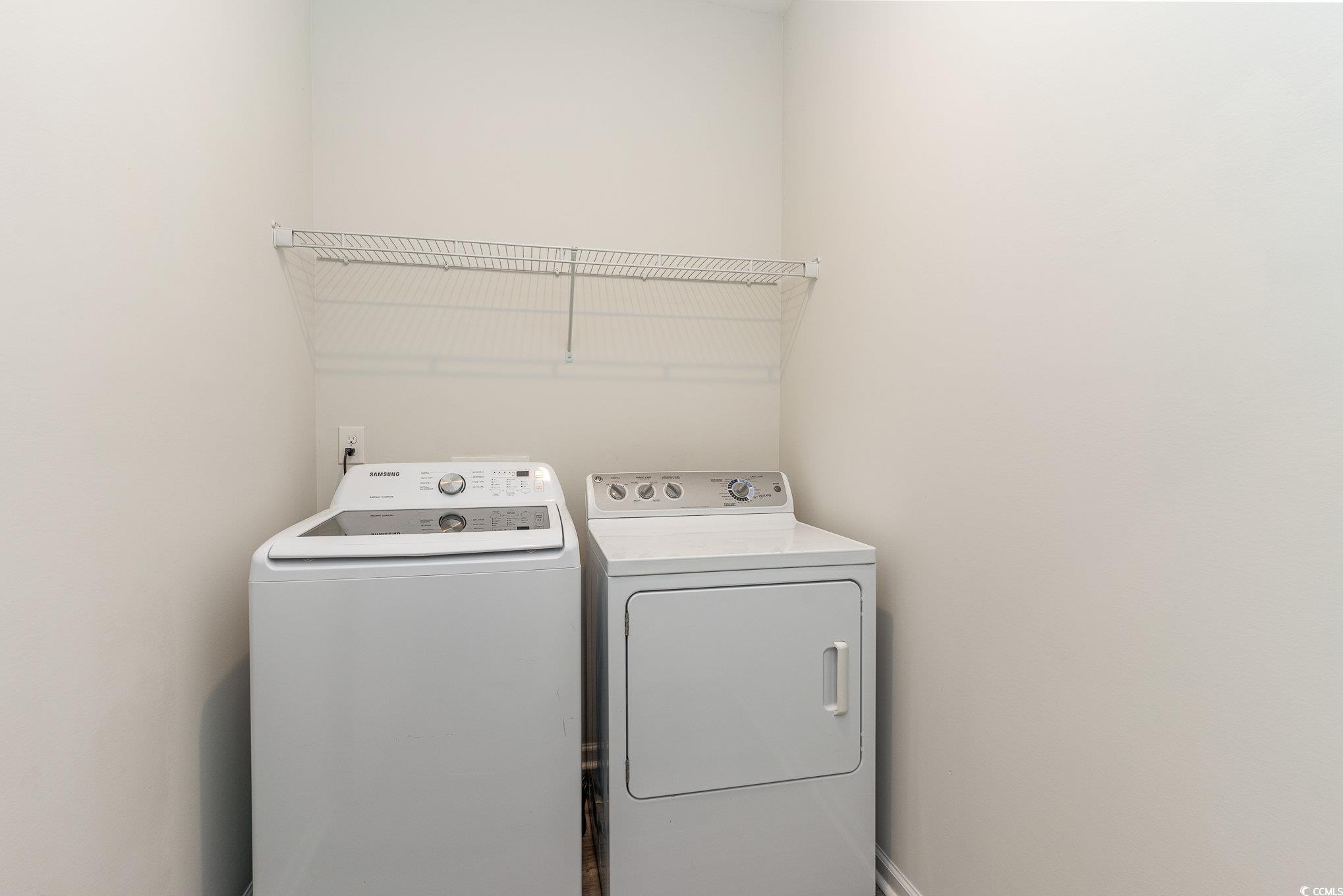 577 Rycola Circle Surfside Beach, SC 29575 - Photo 20 of 28 Laundry area with washing machine and dryer and la