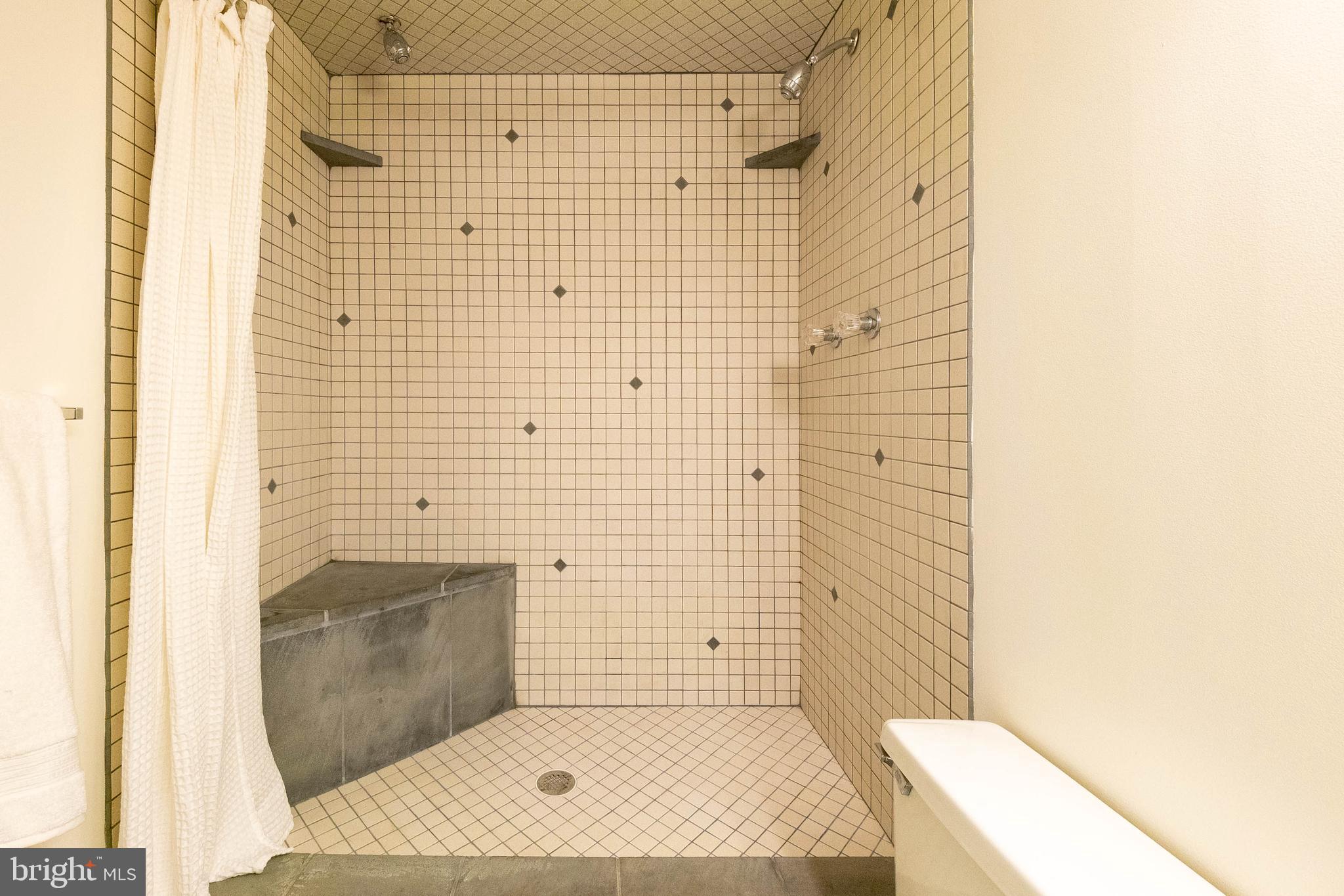 8174 Cliffview Avenue Springfield, VA 22153 - Photo 46 of 55 Tiled walk-in shower in LL full bath